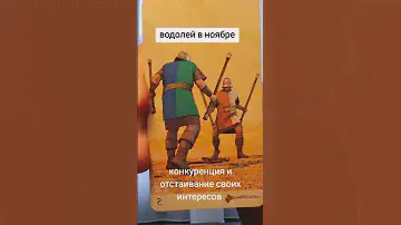 ВОДОЛЕЙ В НОЯБРЕ 2024 #водолей #ноябрь #таро #знакизодиака #конкуренция