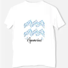 Футболка «Принт знак зодиака "Водолей"»