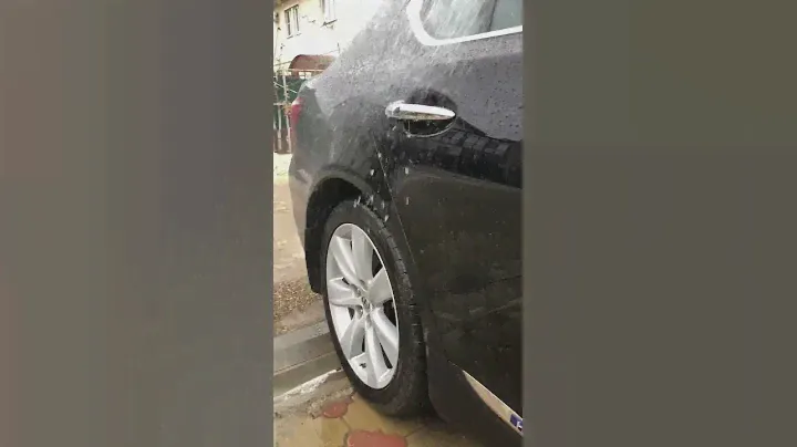 Воск Магваерс плюс гибрид водолей. Эффект после 5 мойки.