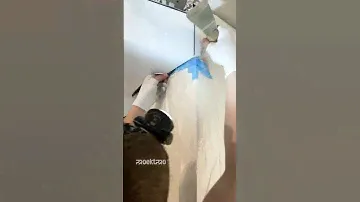 Двухуровневый натяжной потолок. Установка
