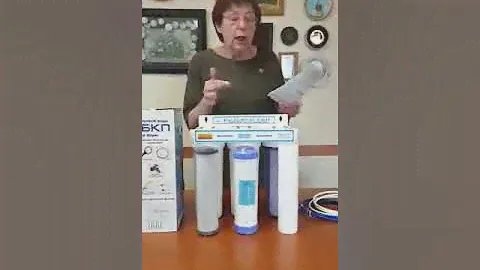 Фильтр под мойку Водолей-БКП: 3 литра в минуту!