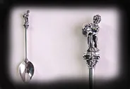 Ложки из серебра "Водолей"