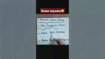 Напиши в комментарии, кто ты по знаку зодиака #знакизодиака #юмор