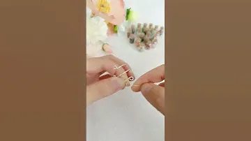 【PandaHall】How to Make Wire Wrapping Ring #beads #wire #wirewrapping #ring #beading #pandahall #diy