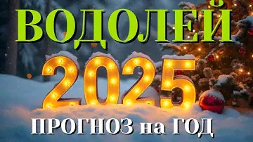 ВОДОЛЕЙ 💯💯💯 НОВЫЙ ГОД 2025 ТАРО ПРОГНОЗ на 2025 год ГОРОСКОП НУМЕРОЛОГИЯ