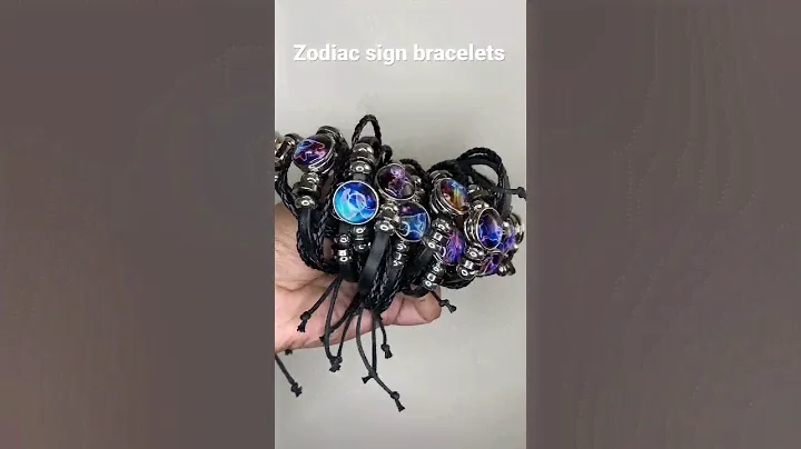 Zodiac sign bracelets