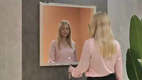 Зеркало Silver mirrors Рига-ТХ 770х770 сенсорный включатель, тепл.холод свет LED-00002895