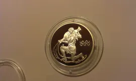 2003 2 руб Зодиак Водолей Серебро
