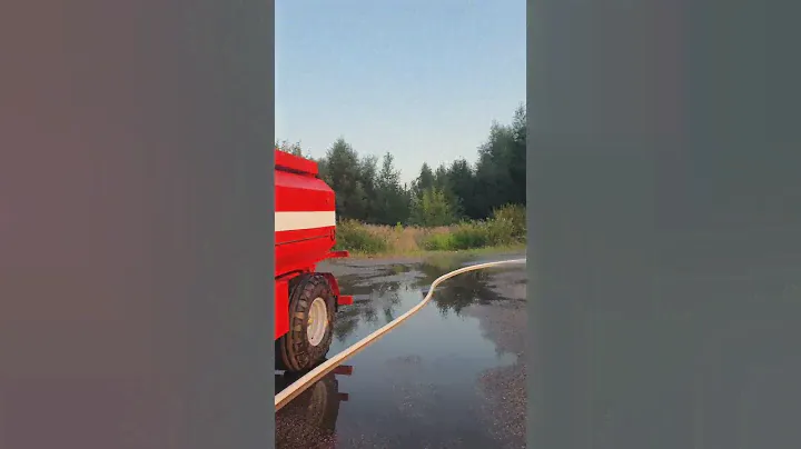 Пожарный полуприцеп тракторный