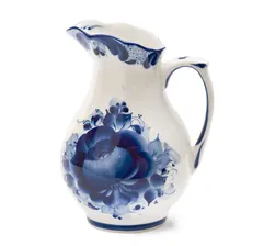 Кувшин "Водолей", гжель, 0,5л, 2с