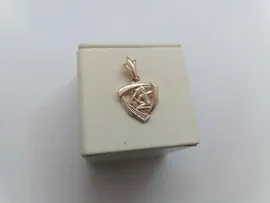 ПОДВЕСКА ЗНАК ЗОДИАКА ВОДОЛЕЙ Au 585