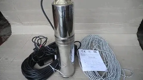 погружной центробежный насос Водолей БЦПЭ submersible centrifugal pump btspe