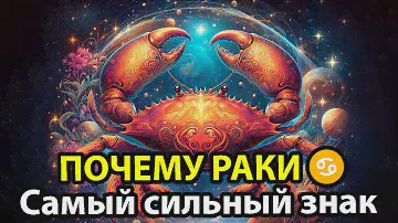 Почему РАКИ ♈ САМЫЙ СИЛЬНЫЙ знак зодиака