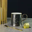 Кружка с ложкой и фильтром Водолей