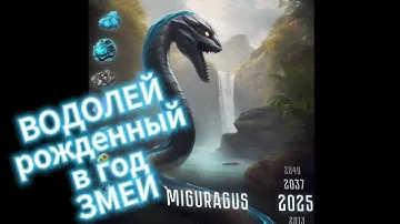 Баланс: Знак зодиака Водолей рождённый в год змеи.