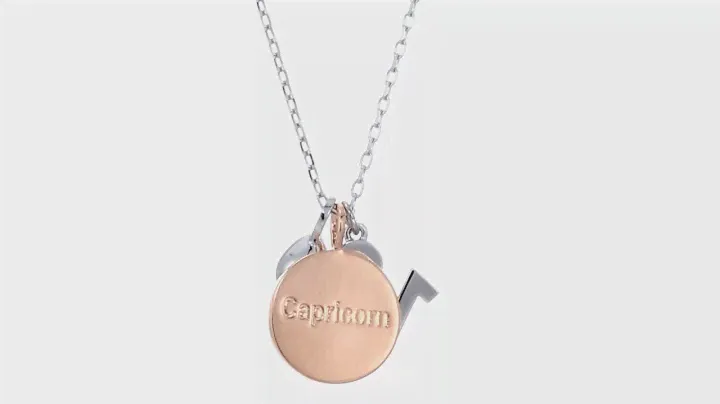 Swarovski Zodiac Pendant Capricorn Necklace SKU:9000393